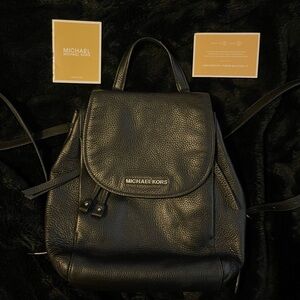 Michael Kors leather backpack